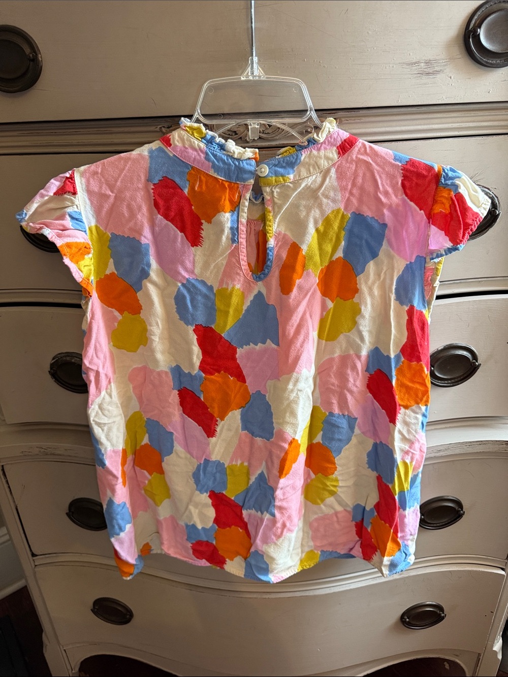 TMHL Sleeveless Mosaic Print Top L - Picture 5 of 7